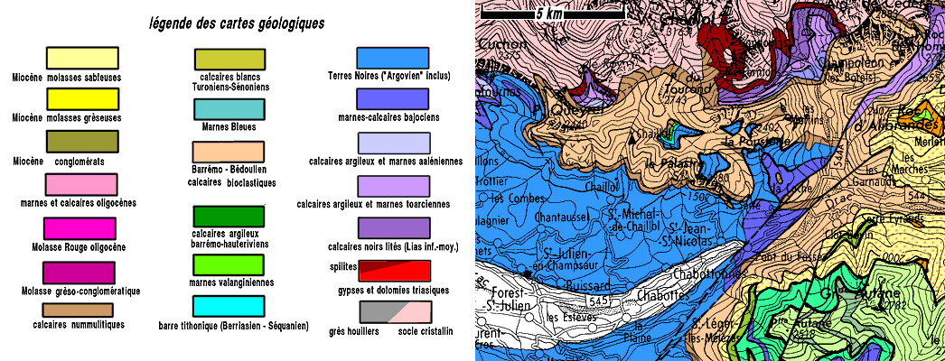 Géologie du bassin versant