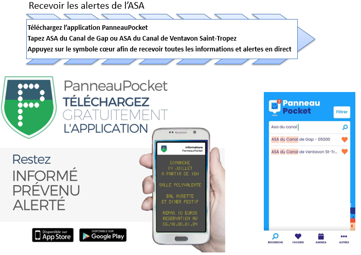 Application PanneauPocket